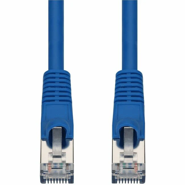 AddOn 12ft RJ-45 (Male) to RJ-45 (Male) Blue Cat7 S/FTP PVC Copper Patch Cable