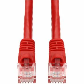 AddOn 25ft RJ-45 (Male) to RJ-45 (Male) Straight Red Cat6 UTP PVC Copper Patch Cable