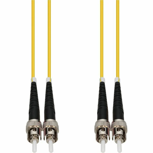 AddOn 3m Single-Mode fiber (SMF) Duplex ST/ST OS1 Yellow Patch Cable