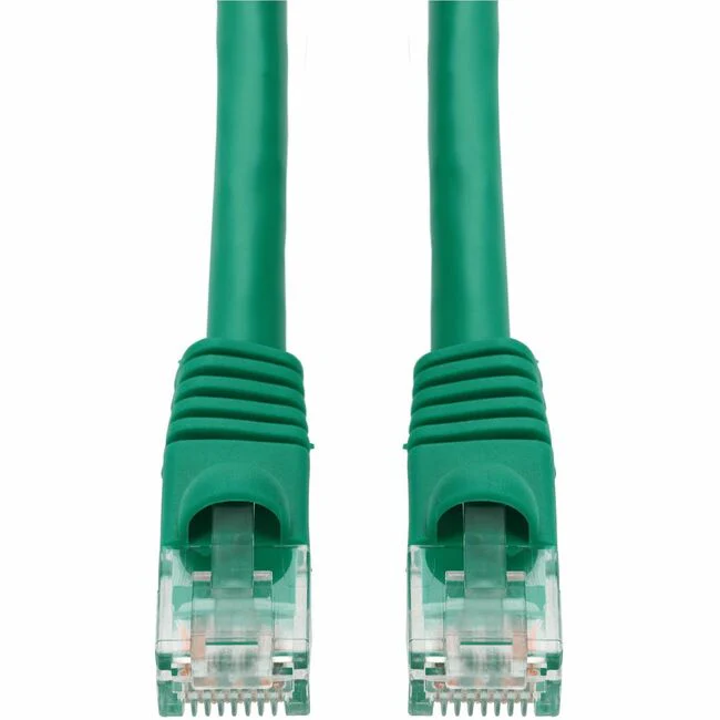 AddOn 5ft RJ-45 (Male) to RJ-45 (Male) Straight Green Cat6A UTP PVC Copper Patch Cable