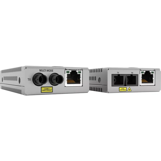 Allied Telesis MMC Transrceiver/Media Converter - Network (RJ-45) - Gigabit Ethernet - 1000Base-T, 100/1000Base-X - 1 x Expansion Slots - SFP - 1 x SFP Slots - Power Supply - Wall Mountable, Rack-mountable - TAA Compliant