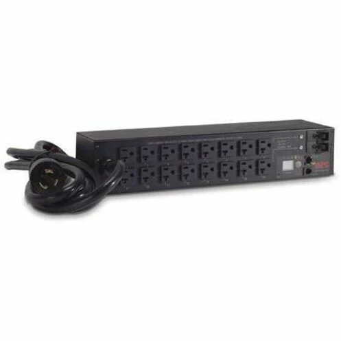 APC by Schneider Electric Rack PDU, Switched, 2U, 30A, 120V, (16)5-20 - Switched - NEMA L5-30P - 16 x NEMA 5-20R - 100 V, 120 V - 10 ft Cord Length - 2U - Rack-mountable