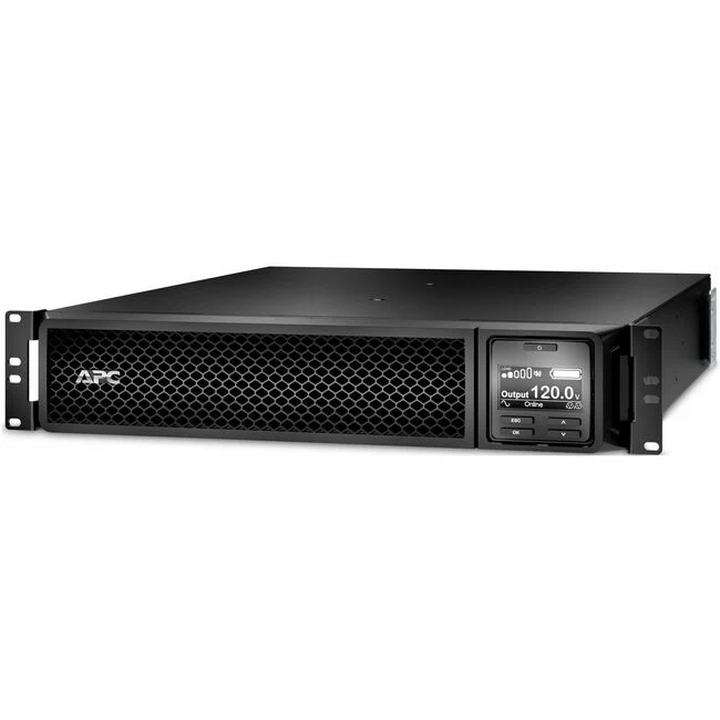 APC by Schneider Electric Smart-UPS SRT 2200VA RM 120V - 2U Rack-mountable - 3 Hour Recharge - 3.30 Minute Stand-by - 120 V Input - 120 V AC Output - Sine Wave - 1 x NEMA L5-20R, 6 x NEMA 5-20R - 7 x Battery/Surge Outlet - TAA Compliant