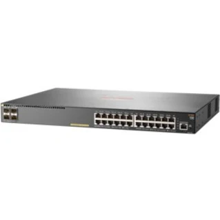 Aruba 2930F 24G PoE+ 4SFP+ Switch - 24 Ports - Manageable - 3 Layer Supported - Modular - 445 W Power Consumption - Twisted Pair, Optical Fiber - Rack-mountable