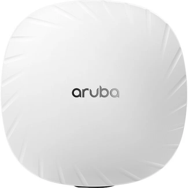 Aruba AP-535 Dual Band IEEE 802.11ax 3.55 Gbit/s Wireless Access Point - 2.40 GHz, 5 GHz - Internal - MIMO Technology - 2 x Network (RJ-45) - 5 Gigabit Ethernet - Bluetooth 5 - Wall Mountable, Ceiling Mountable, Rail-mountable