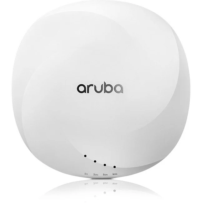 Aruba AP-655 Tri Band 802.11ax 7.80 Gbit/s Wireless Access Point - Indoor - TAA Compliant - 2.40 GHz, 5 GHz, 6 GHz - Internal - MIMO Technology - 2 x Network (RJ-45) - 2.5 Gigabit Ethernet, 5 Gigabit Ethernet - Bluetooth 5 - 36 W - Ceiling Mountable