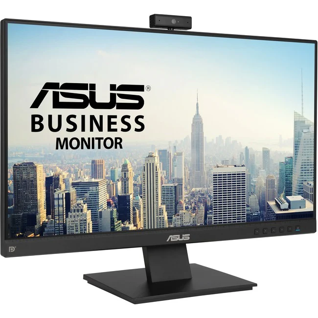 Asus BE24EQK 24" Class Webcam Full HD LCD Monitor - 16:9 - Black - 23.8" Viewable - In-plane Switching (IPS) Technology - WLED Backlight - 1920 x 1080 - 16.7 Million Colors - 300 Nit Maximum - 5 ms GTG - 75 Hz Refresh Rate - HDMI - VGA - DisplayPort