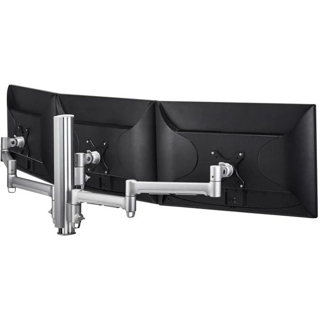 Atdec Triple Monitor Arms on 400mm Post