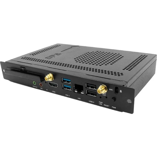 avocor AVC-OPS-PC-I7 Digital Signage Appliance - Core i7 2.70 GHz - 16 GB - 240 GB SSD - HDMI - USB - Wireless LAN - Ethernet - Windows 10 Pro (64-bit) - Black