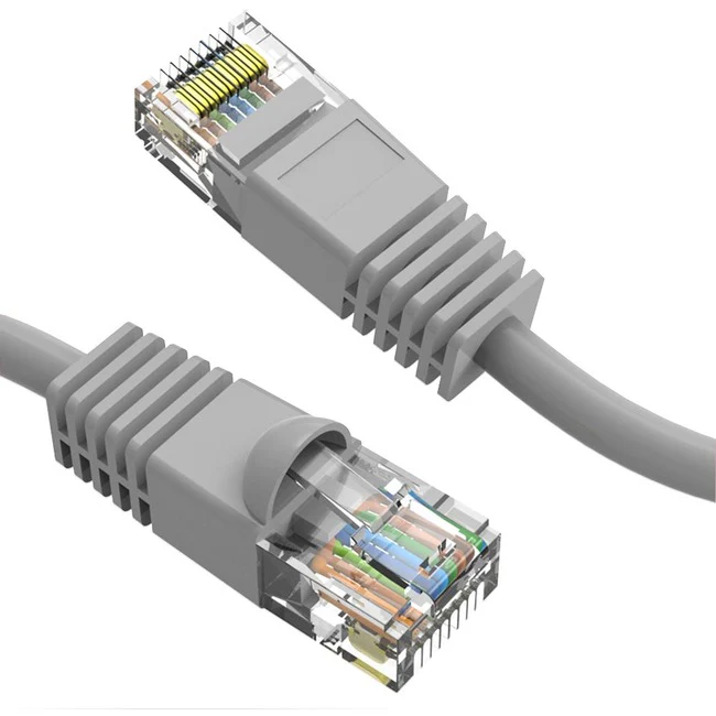 Axiom 14FT CAT6 UTP 550mhz Patch Cable Snagless Molded Boot (Gray)