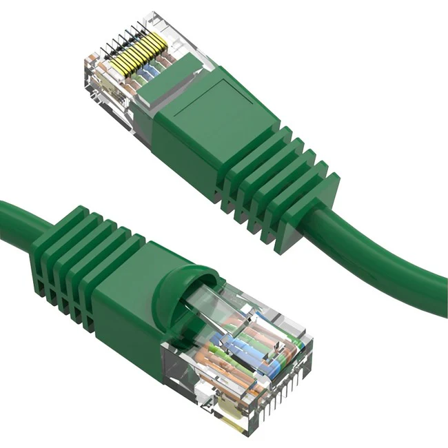 Axiom 20FT CAT6 UTP 550mhz Patch Cable Snagless Molded Boot (Green)