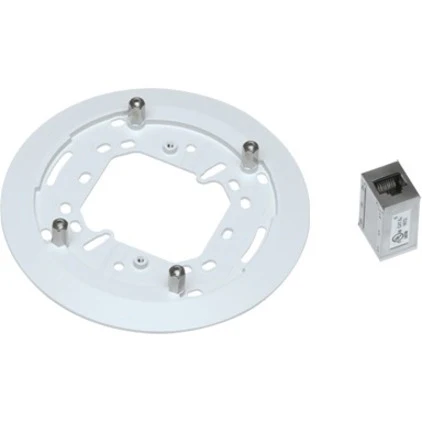 AXIS T94F01M J-Box/Gang Box Plate and Network Cable Coupler Indoor