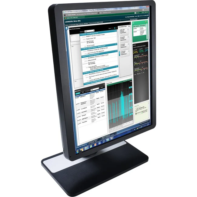 Barco MDRC-1219 Option TS 19" Class LCD Touchscreen Monitor - 5:4 - 30 ms - 19" Viewable - Projected Capacitive - Multi-touch Screen - 1280 x 1024 - SXGA - 1,000:1 - 330 Nit - LED Backlight - DVI - USB - DisplayPort - Black