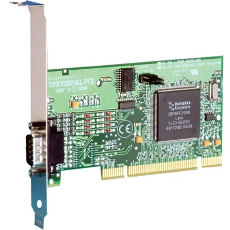 Brainboxes 1 Port RS422/485 PCI Serial Card - Plug-in Card - Universal PCI - PC - 1 x Number of Serial Ports External - TAA Compliant