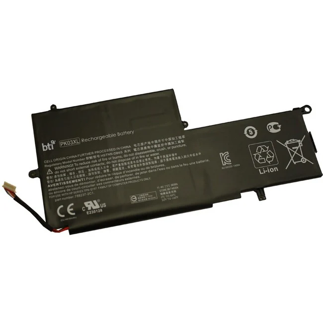 BTI Battery - Compatible OEM PK03XL 789116-005 PK03056XL-PL Compatible Model PRO X360 G1 PRO X360 G2 13-4001na 13-4050na 13-4104na 13-4105ns 13-4129na X360 13-4001 X360 13-4001DX x360 13-4001TU X360 13-4002DX x360 13-4002TU X360 13-4003DX x360 13-4003TU x