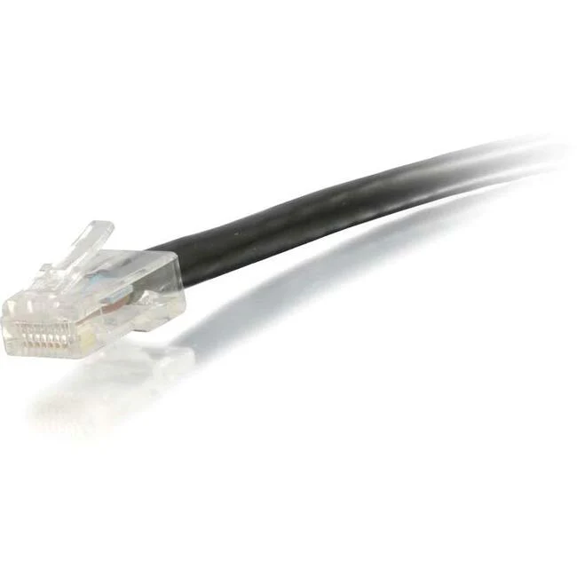 C2G 15 ft Cat5e Non Booted UTP Unshielded Network Patch Cable - Black