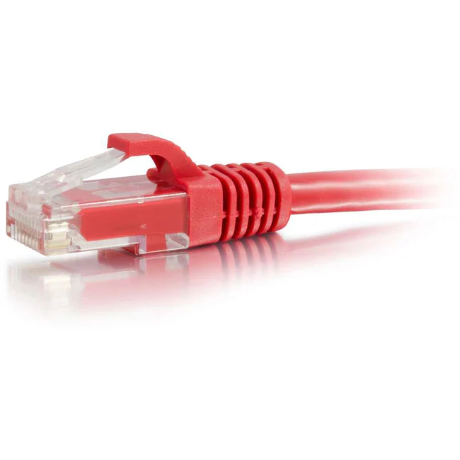 C2G 5ft Cat6 Snagless Unshielded (UTP) Crossover Ethernet Cable - Red