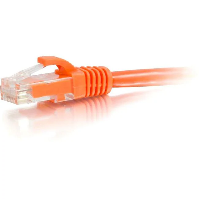 C2G 75ft Cat6 Snagless Unshielded (UTP) Ethernet Network Cable - Orange