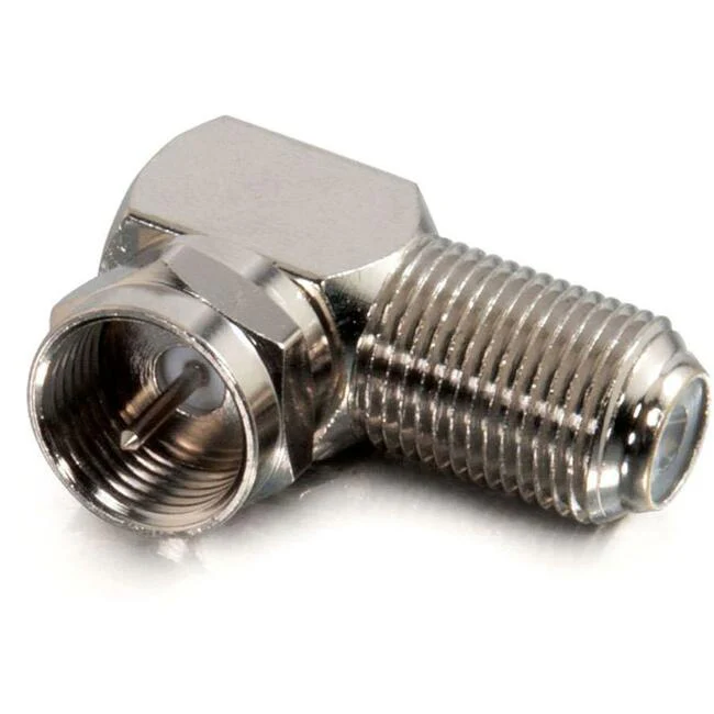 C2G Right Angle F-Type Adapter