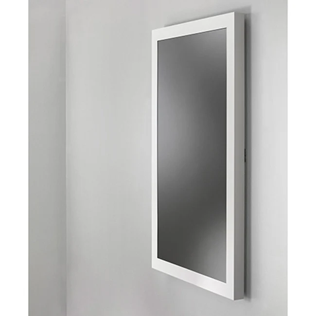 Chief Impact On-Wall Kiosk with Protective Glass - Portrait 48 Inch White