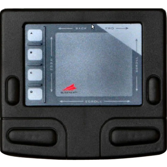 Cirque Smart Cat Pro AG Touchpad - Cable - Black - USB - Touch Scroll - 4 Button(s)