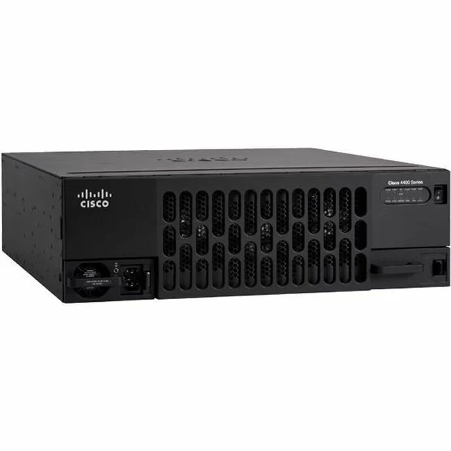 Cisco 4461 Router - ISDN - Refurbished - 4 Ports - Management Port - 11 - 10 Gigabit Ethernet - 3U - Rack-mountable - 90 Day