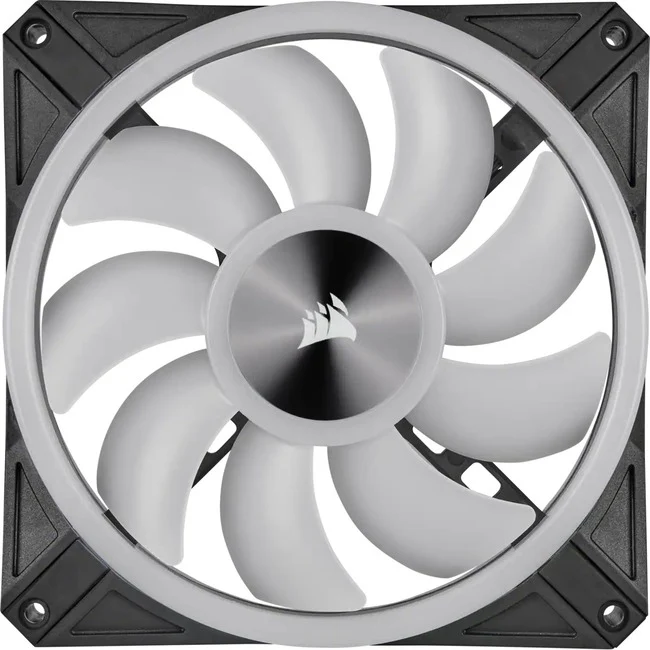 Corsair iCUE QL140 RGB 140mm PWM Dual Fan Kit with Lighting Node CORE