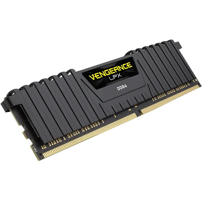 Corsair Vengeance LPX 16GB (2 x 8GB) DDR4 DRAM 3200MHz C16 Memory Kit - Black Kit - 16 GB (2 x 8GB) - DDR4-3200/PC4-25600 DDR4 SDRAM - 3200 MHz - CL16 - 1.20 V - Non-ECC - Unbuffered - 288-pin - DIMM - Lifetime Warranty