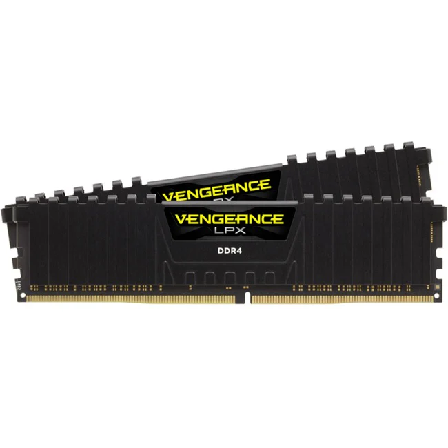 Corsair Vengeance LPX 32GB (2 x 16GB) DDR4 SDRAM Memory Kit - For Desktop PC - 32 GB (2 x 16GB) - DDR4-3200/PC4-25600 DDR4 SDRAM - 3200 MHz - CL16 - 1.35 V - 288-pin - DIMM - Lifetime Warranty