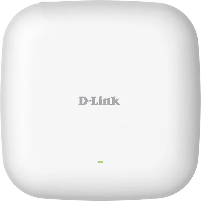 D-Link Nuclias DAP-X2810 Dual Band IEEE 802.11 a/b/g/n/ac/ax 1.76 Gbit/s Wireless Access Point - 2.40 GHz, 5 GHz - Internal - MIMO Technology - 1 x Network (RJ-45) - Gigabit Ethernet - 19.44 W - Wall Mountable, Ceiling Mountable