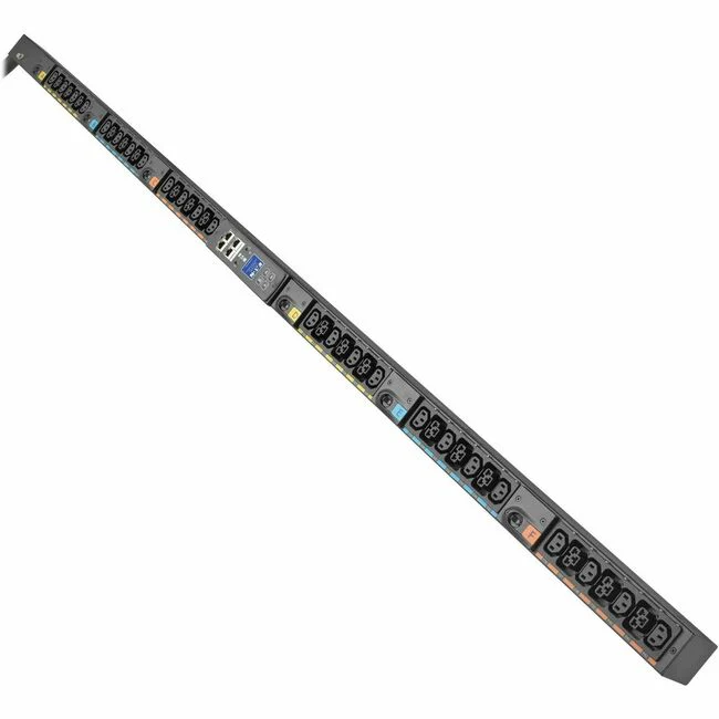 Eaton G4 3-Phase Managed Rack PDU, 208V, 42 Outlets, 48A, 17.3kW, 460P9W Input, 10 ft. Cord, 0U Vertical - Managed - 460P9W - 24 x IEC 60320 C13, 18 x IEC 60320 C39 - 230 V AC - Network (RJ-45) - 10 ft Cord Length - 0U - Vertical - Rack
