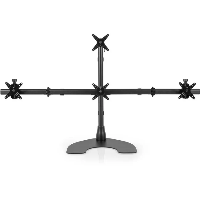 Ergotech Quad Desk Stand, Stacked One Over Three