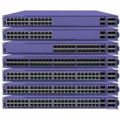 Extreme Networks 5520 24-port Switch - 24 Ports - Manageable - Gigabit Ethernet, 100 Gigabit Ethernet - 10/100/1000Base-T, 100GBase-X - 3 Layer Supported - Modular - 142 W Power Consumption - Optical Fiber, Twisted Pair - Rack-mountable