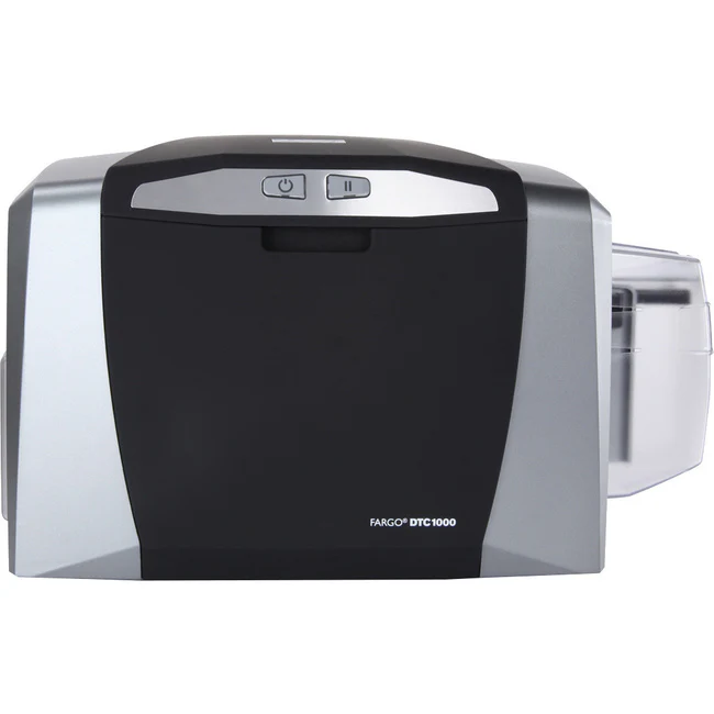 Fargo DTC1000 Desktop Dye Sublimation/Thermal Transfer Printer - Color - Card Print - 7 Second Mono - 24 Second Color - 300 dpi - 2.13" , 2.06" Width x 3.38" , 3.31" Length