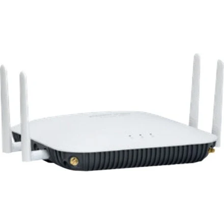 Fortinet FortiAP 433G Tri Band 802.11ax 8.16 Gbit/s Wireless Access Point - Indoor - 2.40 GHz, 5 GHz, 6 GHz - Internal/External - MIMO Technology - 2 x Network (RJ-45) - 5 Gigabit Ethernet - 31.70 W - Ceiling Mountable, Wall Mountable, Rail-mountable