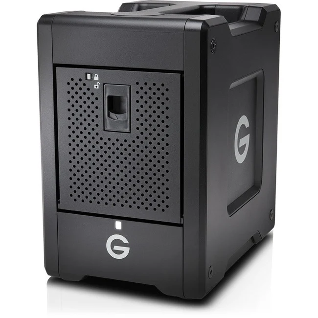 G-Technology G-SPEED Shuttle Thunderbolt 3 32TB Black NA - 4 x HDD Supported - 48 TB Supported HDD Capacity - 4 x HDD Installed - 32 TB Installed HDD Capacity - Serial ATA Controller - RAID Supported - 0, 1, 5, 10 RAID Levels - 4 x Total Bays - 4 x 3.5" B