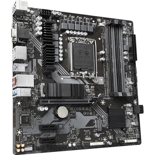 Gigabyte Ultra Durable B760M DS3H DDR4 Gaming Desktop Motherboard - Intel B760 Chipset - Socket LGA-1700 - Micro ATX - Core, Pentium Gold, Celeron Processor Supported - 128 GB DDR4 SDRAM Maximum RAM - DIMM, UDIMM - 4 x Memory Slots - Gigabit Ethernet - HD