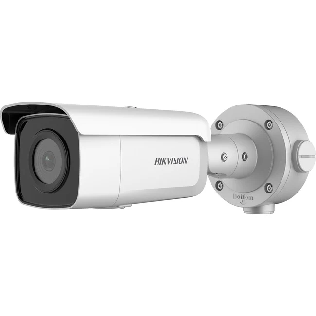 Hikvision AcuSense PCI-LB18F2S 8 Megapixel Outdoor 4K Network Camera - Color - Bullet - 295.28 ft Infrared Night Vision - H.265+, H.265, H.264+, H.264, MJPEG, H.265 (MP), H.264 (MP), H.264 BP, H.264 HP - 3840 x 2160 - 2.80 mm Fixed Lens - 30 fps - CMOS -