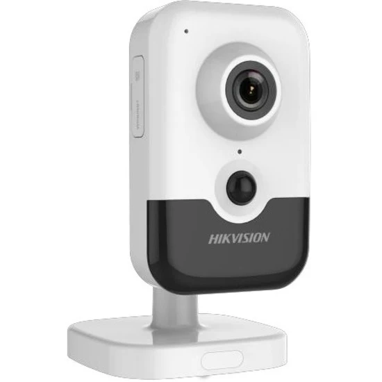 Hikvision EasyIP 3.0 DS-2CD2455FWD-IW 5 Megapixel HD Network Camera - Color - Cube - 32.81 ft Infrared Night Vision - MJPEG, H.265+, H.265, H.264+, H.264 - 2944 x 1656 Fixed Lens - 30 fps - CMOS