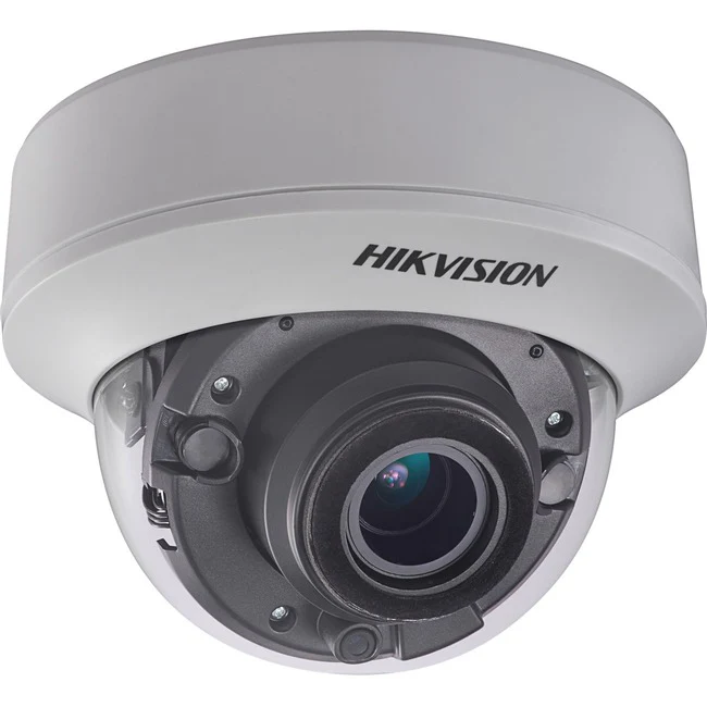 Hikvision Turbo HD DS-2CE56H0T-AITZF 5 Megapixel HD Surveillance Camera - Monochrome, Color - Dome - TAA Compliant - 131.23 ft - 2560 x 1944 - 2.70 mm- 13.50 mm Zoom Lens - 5x Optical - CMOS - Pole Mount, Wall Mount, Corner Mount, Pendant Mount, Ceiling M