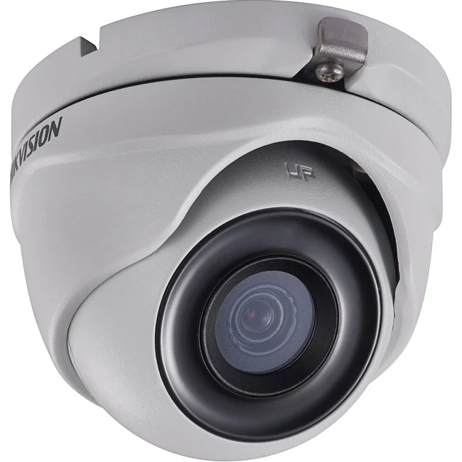 Hikvision Turbo HD DS-2CE76D3T-ITMF 2 Megapixel HD Surveillance Camera - Monochrome - Turret - Black - 98.43 ft - 1920 x 1080 - 6 mm Fixed Lens - CMOS - Wall Mount, Pole Mount, Corner Mount, Junction Box Mount, Ceiling Mount