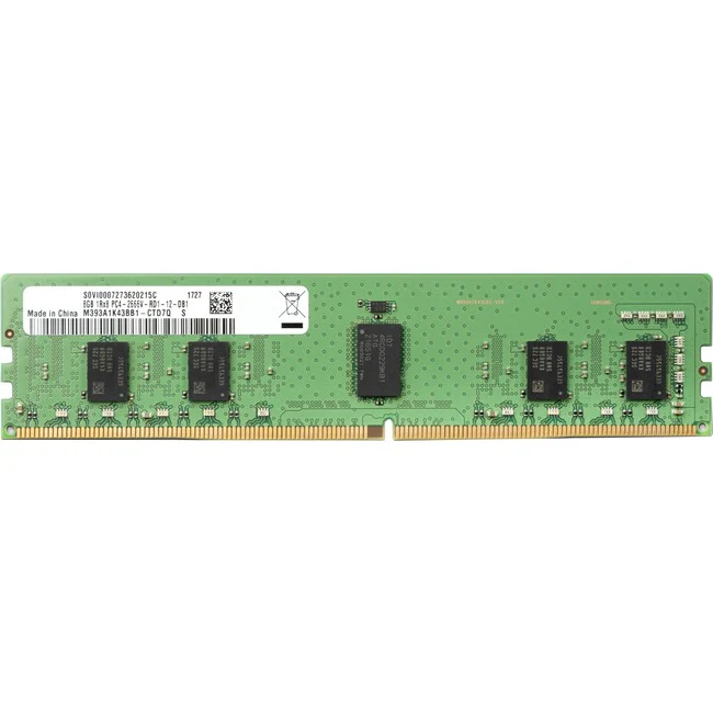 HP 8GB DDR4 SDRAM Memory Module - 8 GB - DDR4-2666/PC4-21333 DDR4 SDRAM - 2666 MHz - ECC - 260-pin - SoDIMM - 1 Year Warranty