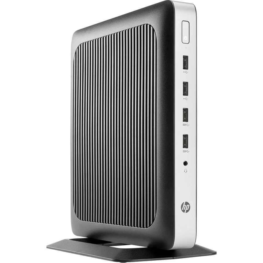 HP t630 Tower Thin ClientAMD G-Series GX-420GI Quad-core (4 Core) 2 GHz - 4 GB RAM DDR4 SDRAM - 16 GB Flash - AMD Radeon R7E Graphics - Gigabit Ethernet - HP Smart Zero - DisplayPort - Network (RJ-45) - 7 Total USB Port(s) - 4 USB 2.0 Port(s) - 3 USB 3.0