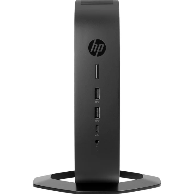 HP t640 Thin Client - AMD Ryzen R1505G Dual-core (2 Core) 2.40 GHz - AMD Chip - 8 GB RAM DDR4 SDRAM - 32 GB Flash - AMD Radeon Vega 3 Graphics - Gigabit Ethernet - HP ThinPro - IEEE 802.11ax - DisplayPort - Network (RJ-45) - 7 Total USB Port(s) - 2 USB 2.