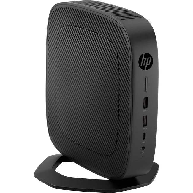 HP t640 Thin Client - AMD Ryzen R1505G Dual-core (2 Core) 2.40 GHz - TAA Compliant - 8 GB RAM DDR4 SDRAM - 128 GB Flash - AMD Radeon Vega 3 Graphics - Gigabit Ethernet - Windows 10 IoT - IEEE 802.11ax - DisplayPort - Network (RJ-45) - 2 USB 2.0 Port(s) -