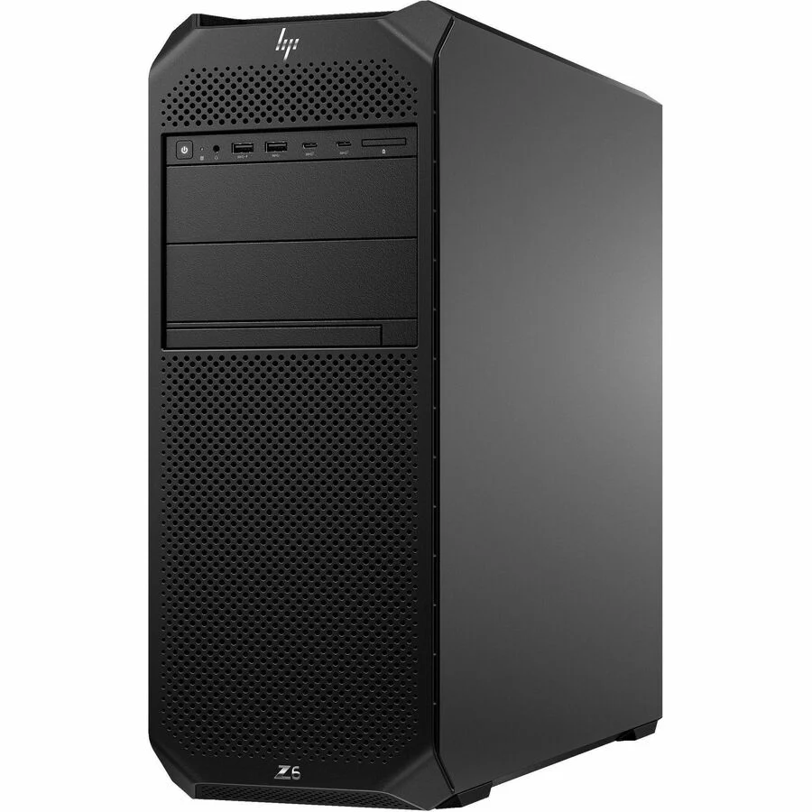 HP Z6 G5 Workstation - 1 x Intel Xeon Hexadeca-core (16 Core) w5-3435X 3.10 GHz - 16 GB DDR5 SDRAM RAM - 512 GB SSD - Tower - Black - Intel W790 Chip - Windows 11 Pro - Serial ATA/600 Controller - 0, 1, 5, 10 RAID Levels - French Keyboard - Gigabit Ethern