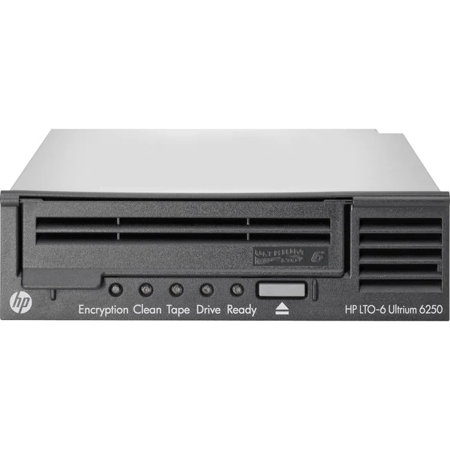 HPE StoreEver LTO-6 Ultrium 6250 Internal Tape Drive - LTO-6 - Refurbished - 2.50 TB (Native)/6.25 TB (Compressed) - SAS - 5.25" Width - 1H Height - Internal - 168.94 MB/s Native - 422.34 MB/s Compressed - Linear Serpentine