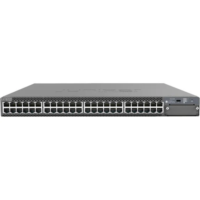 Juniper EX4400-48F-DC-AFI Ethernet Switch - Manageable - 3 Layer Supported - Modular - 36 SFP Slots - Twisted Pair, Optical Fiber - 1U High - Rack-mountable