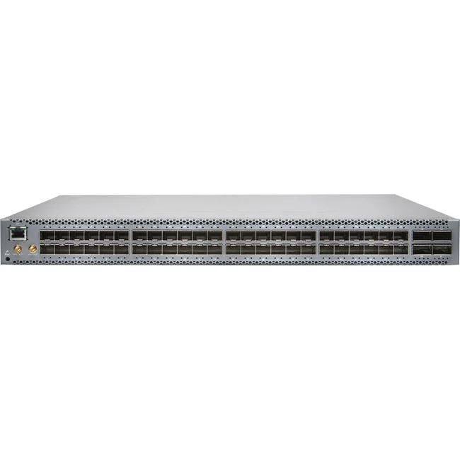 Juniper QFX5110-48S Ethernet Switch - Manageable - 10 Gigabit Ethernet, 40 Gigabit Ethernet, 100 Gigabit Ethernet - 10GBase-X, 40GBase-X, 100GBase-X - 3 Layer Supported - Modular - 300 W Power Consumption - Optical Fiber - 1U High - Rack-mountable - 1 Yea