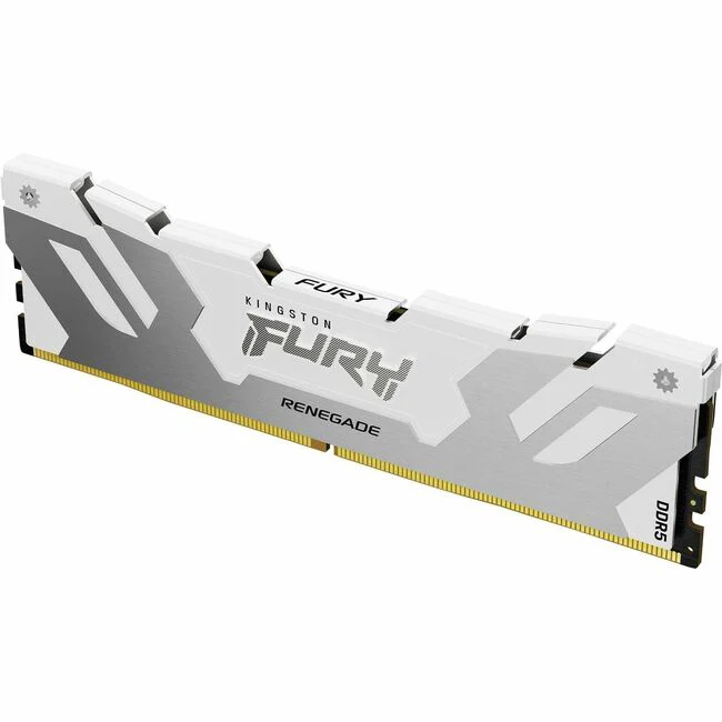 Kingston FURY Renegade 16GB DDR5 SDRAM Memory Module - For Motherboard - 16 GB (1 x 16GB) - DDR5-8000/PC5-64000 DDR5 SDRAM - 8000 MHz Single-rank Memory - CL38 - 1.45 V - Non-ECC - Unbuffered - 288-pin - DIMM - Lifetime Warranty